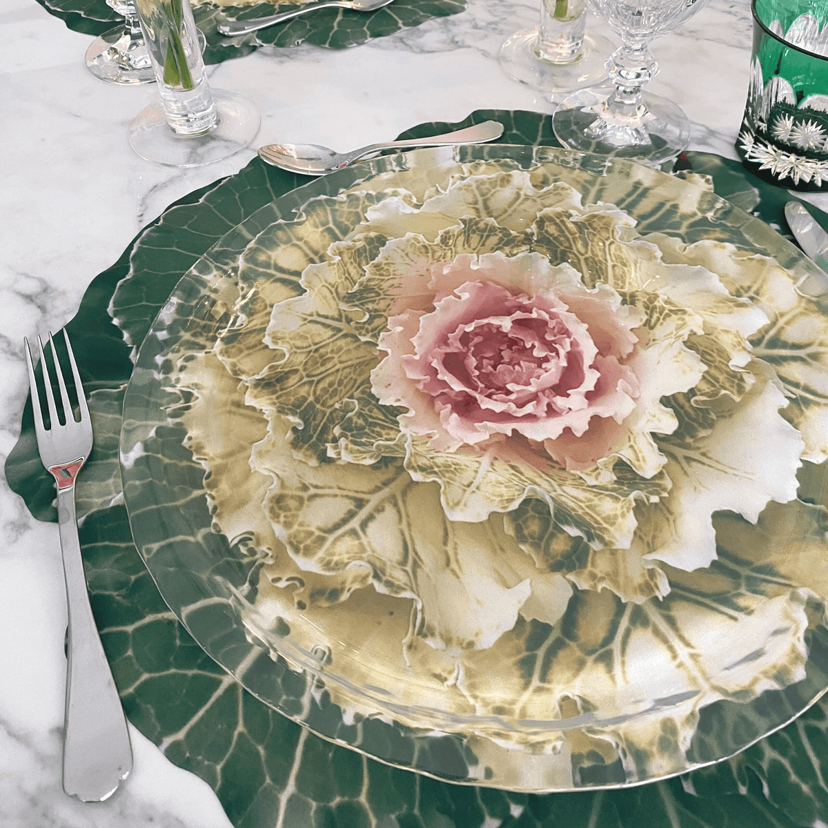 Placemats Green Lettuce / Cabbage The Shop'n Glow