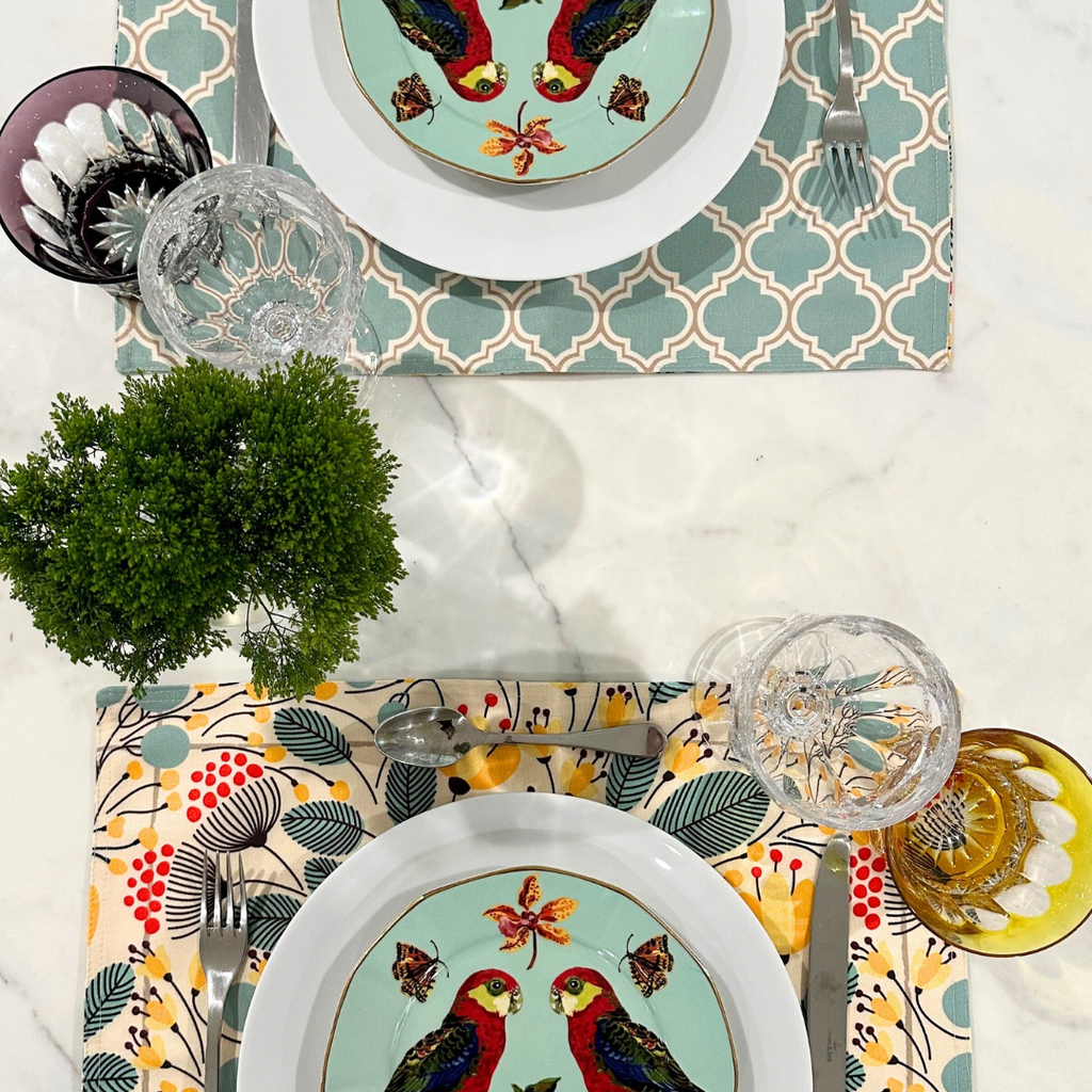 Elegant Reversible Floral Placemats (Set of 4) (Copy)