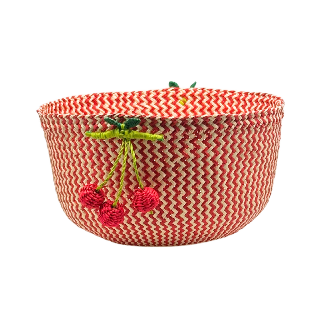 Palma de Iraca Basket with Fruits