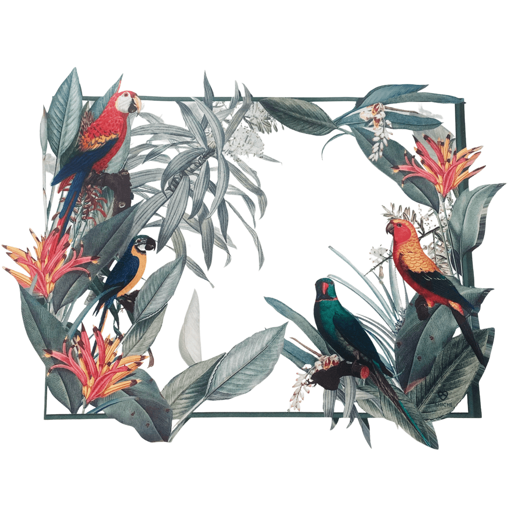 Premiun Tropical Birds Placemats | The Shop'n Glow