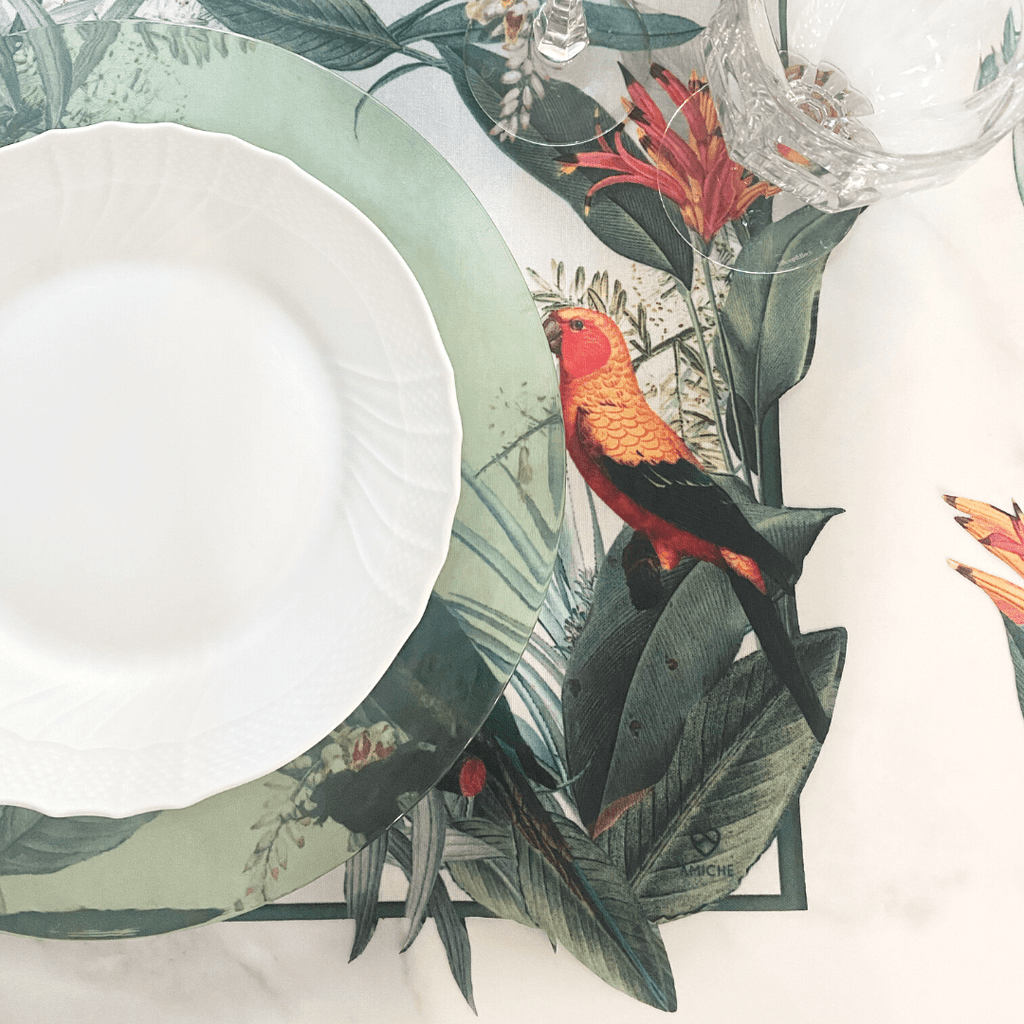 Premiun Tropical Birds Placemats | The Shop'n Glow