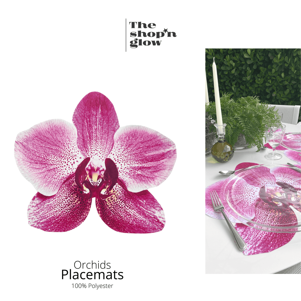 Premiun Orchid Placemats (set of 2)