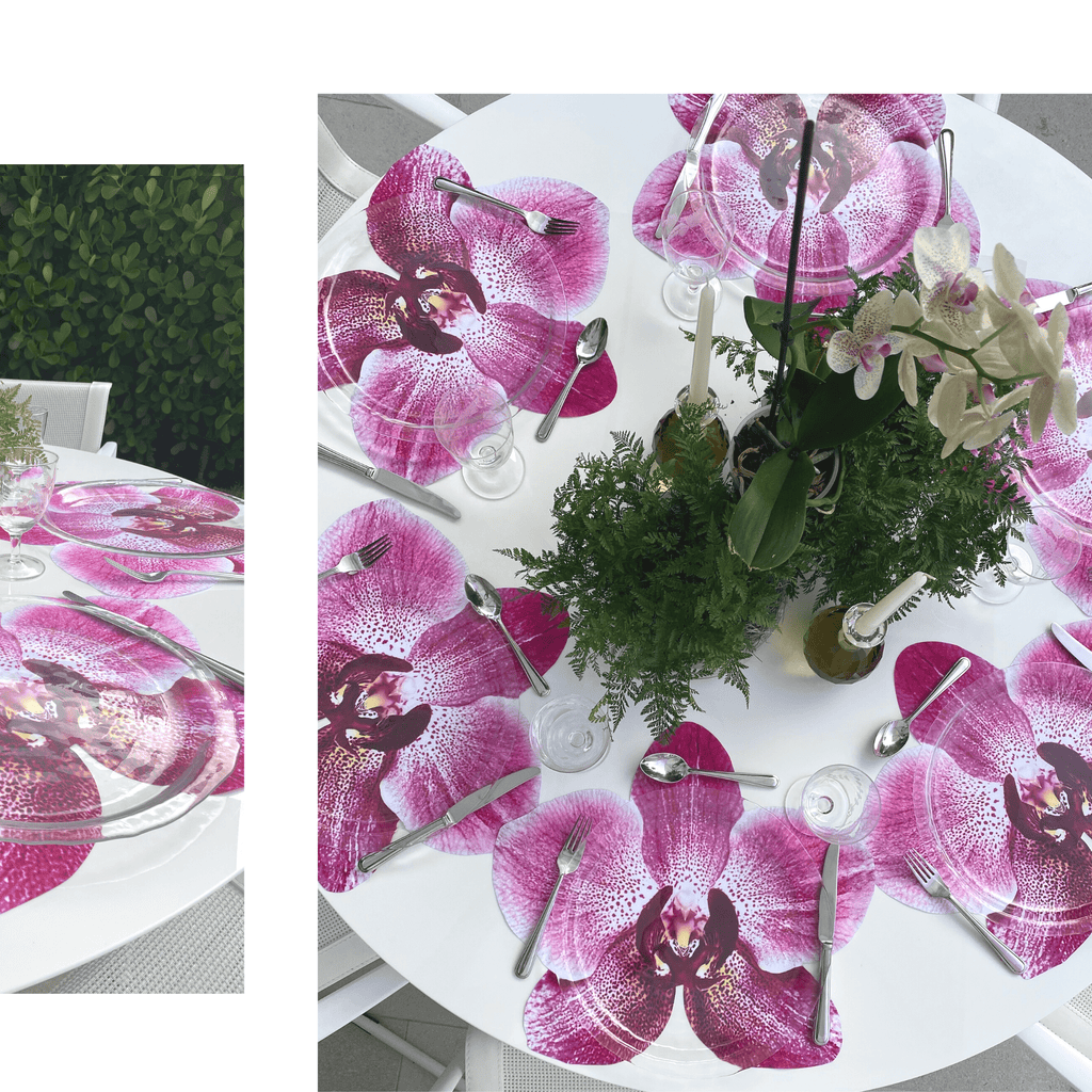 Premiun Orchid Placemats (set of 2)