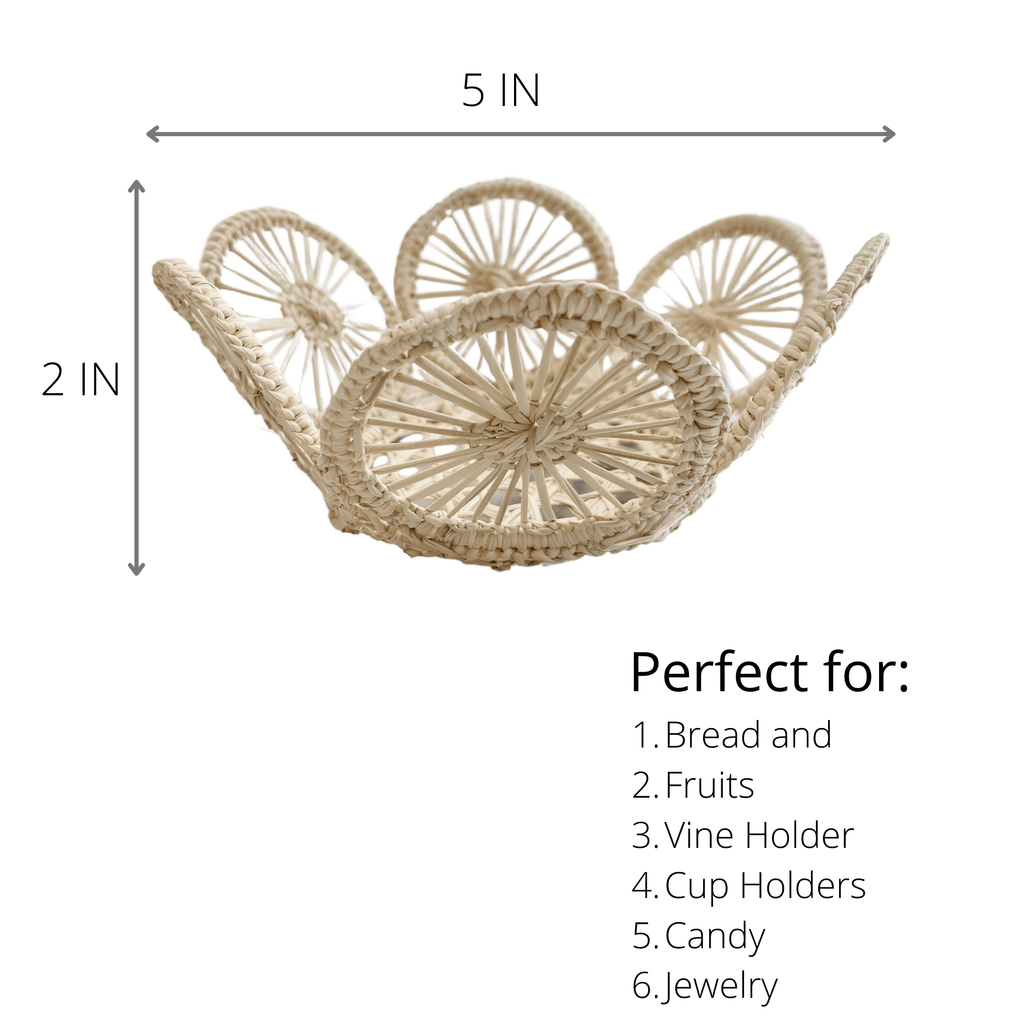 Palma de Iraca mini Bread Basket