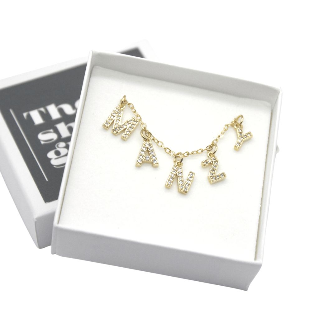 18K Gold Name Necklace - The Shop'n Glow