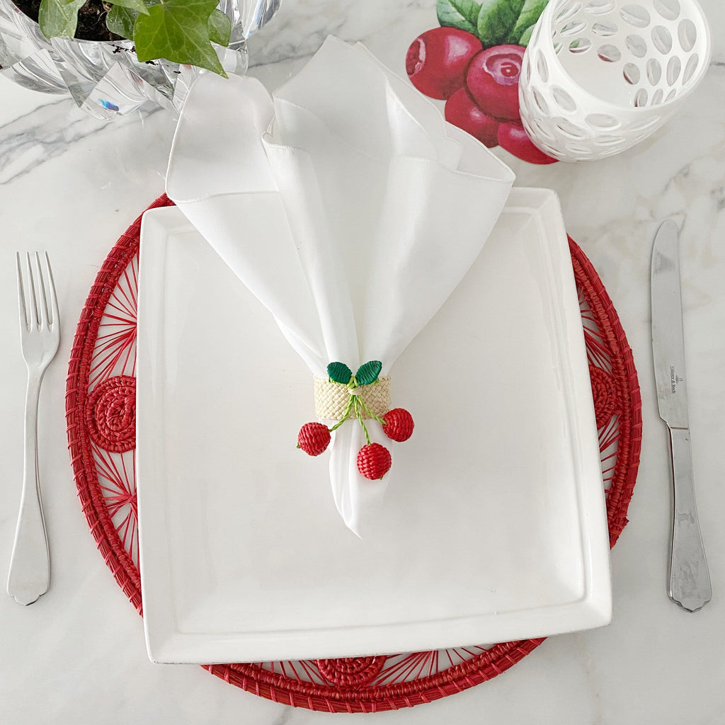 Palma de Iraca Fruit Napkin Ring - The Shop'n Glow