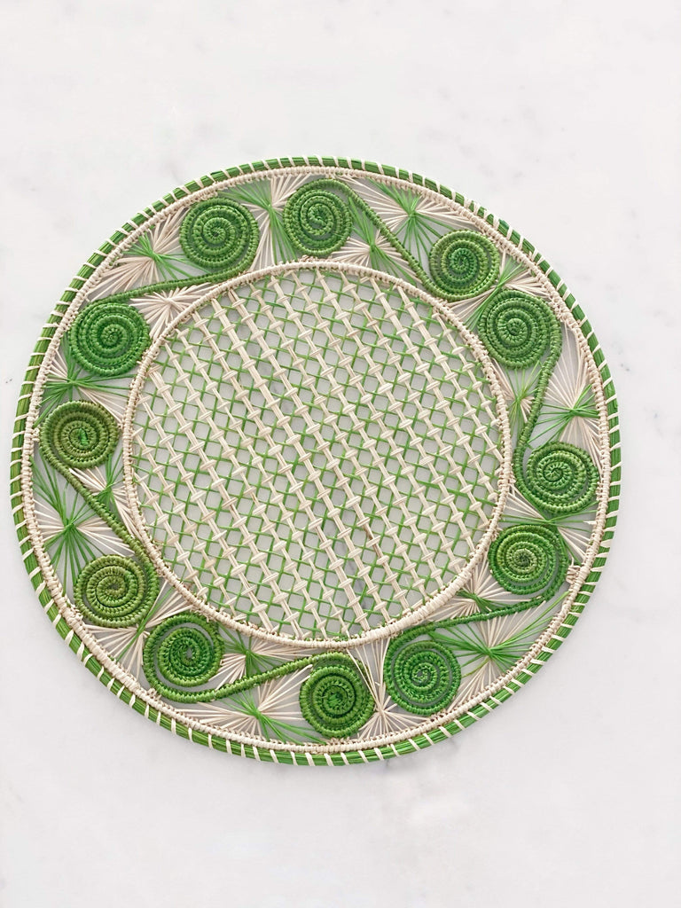 Set of 4 Handmade Palma de Iraca Placemats - The Shop'n Glow