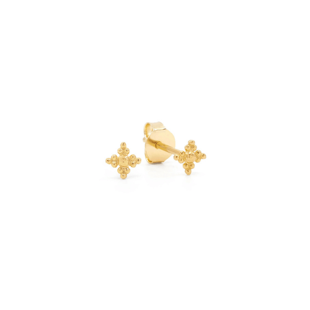 Mini Gold Stud Earrings | The Shop'n Glow