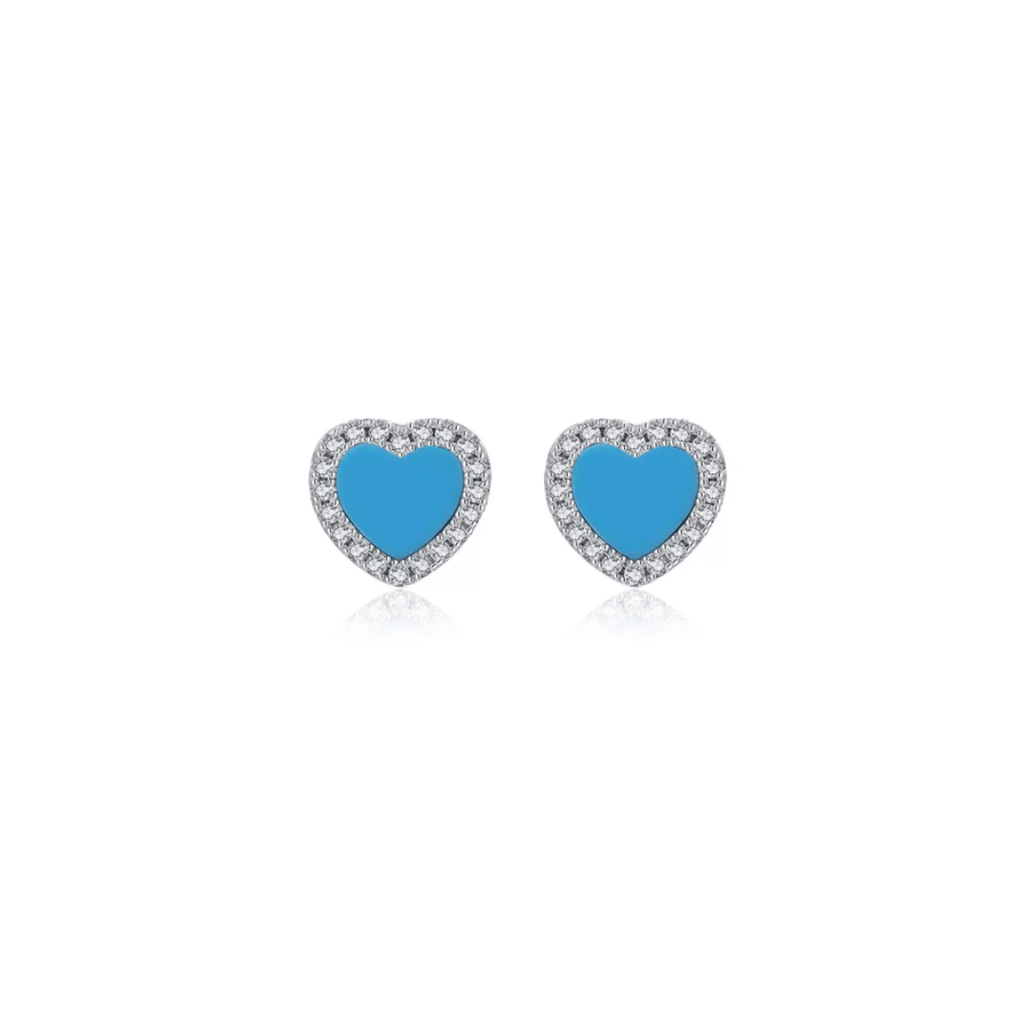 Little Heart Stud Earrings | The Shop'n glow 