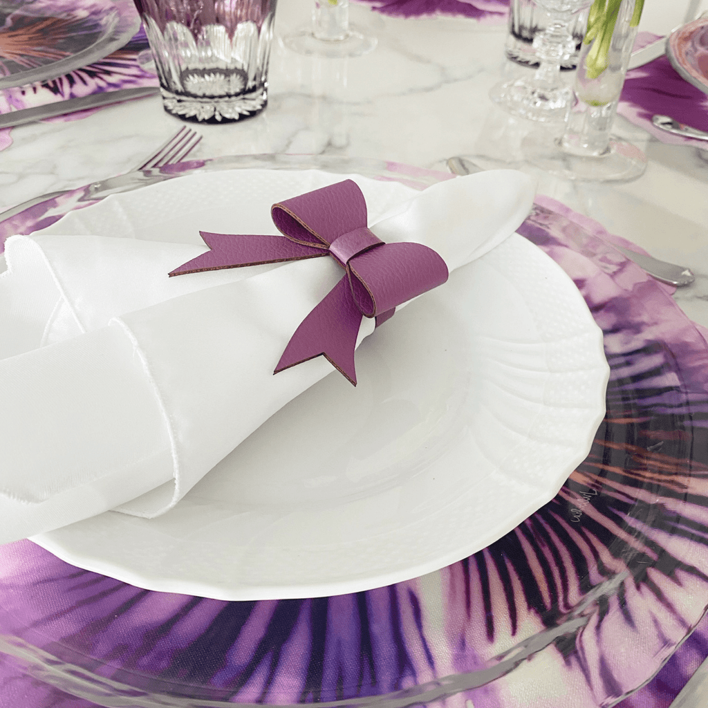 Set of 2 Purple Flower Placemats | The Shop'n Glow