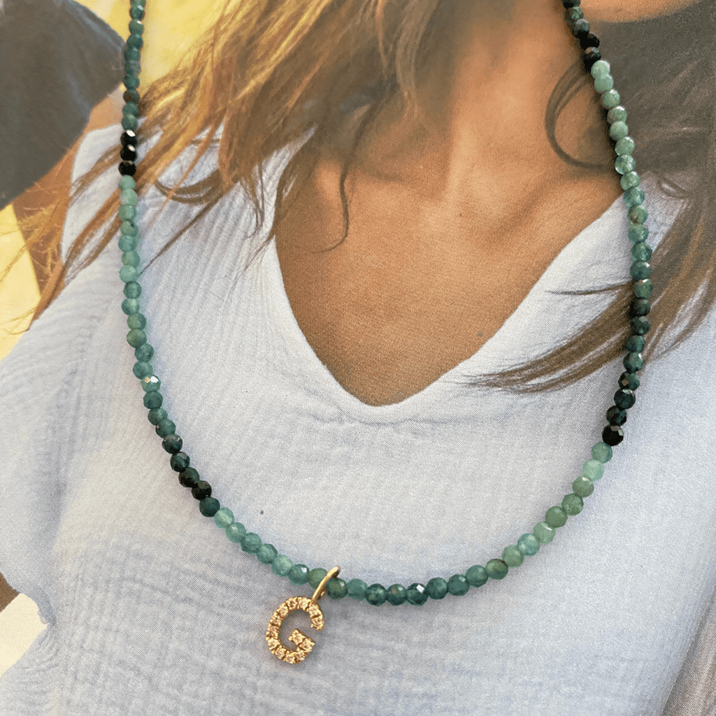 Tourmaline Necklace/Choker - The Shop'n Glow